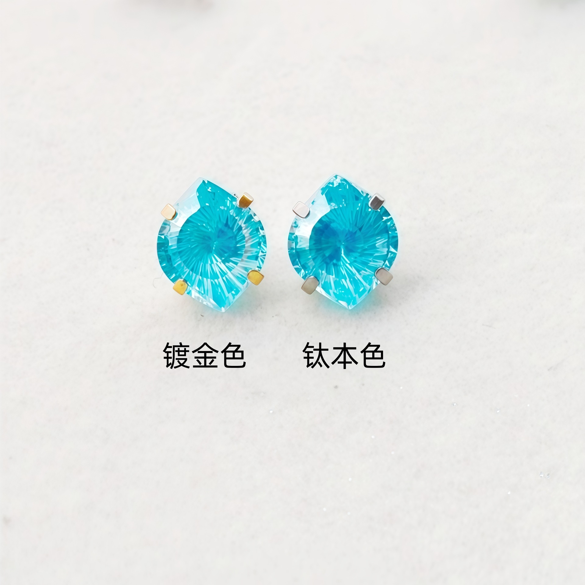 F136 Titanium Alloy Angel Eye Ear Studs Wholesale Cochlear Studs Bone Studs Replacement Heads with 0.9 Thread detail image 12