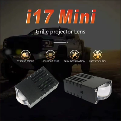 Motorcycle headlights, headlights i17 grid grid spotlight 1.5