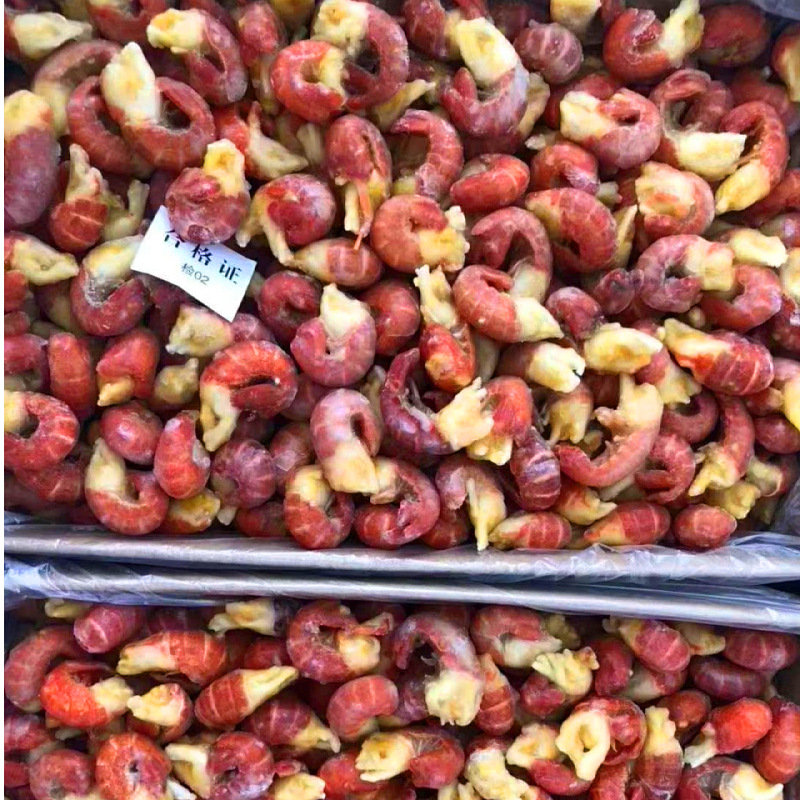 批发冷冻龙虾尾整箱10kg商用虾球原味龙虾尾原料