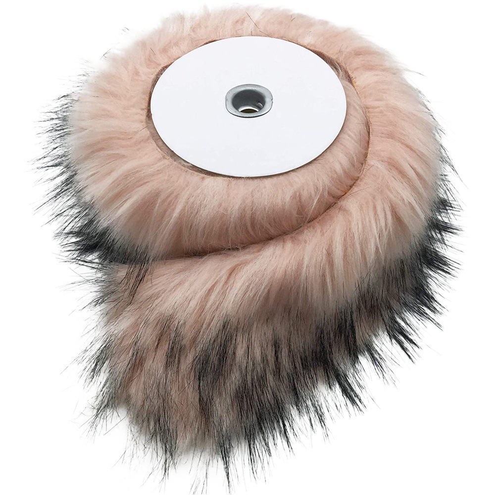 Cuello de piel sintética estilo europeo y americano para Hanfu, ribete de piel sintética para decoración navideña.