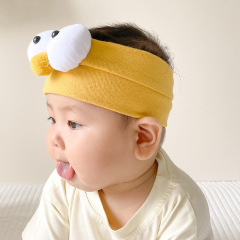 秋南 嬰兒帽子韓版秋冬薄款ins髮帶新生髮飾嬰幼兒胎帽寶寶囟門帽