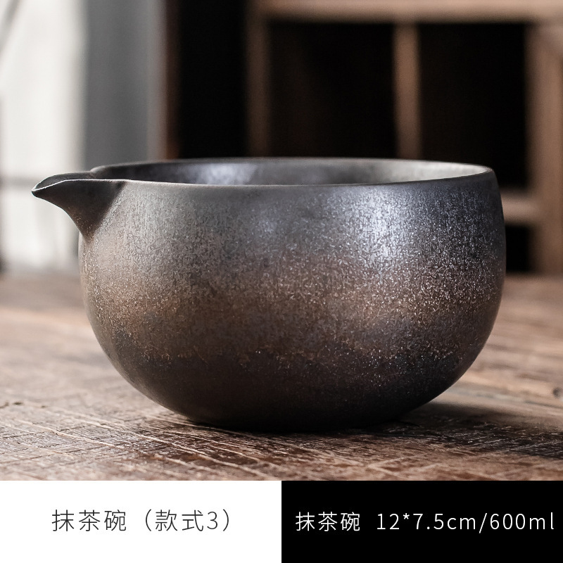 Juego de té de matcha de estilo japonés