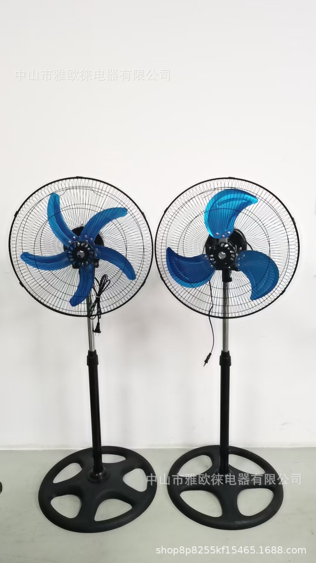 Ventilador de piso de 18 pulgadas ventilador de pared doméstico ventilador industrial de alta potencia ventilador de piso 110V220V fabricante lote de comercio exterior
