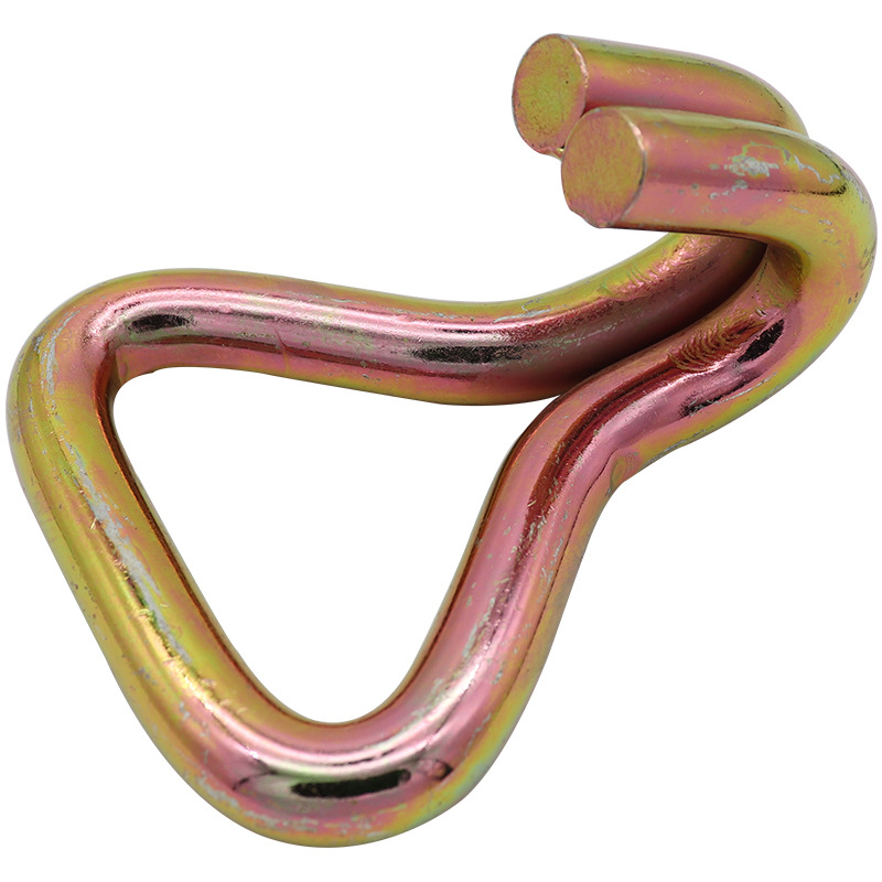 货物捆绑绷带双排钩单丁钩三角环起重吊索具挂钩刹车绳鹰爪吊钩子