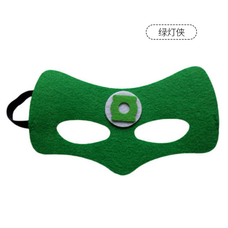 Creativa máscara de fieltro de Halloween máscara de ojos máscara de mascarada de Navidad niños máscara de anime de dibujos animados al por mayor