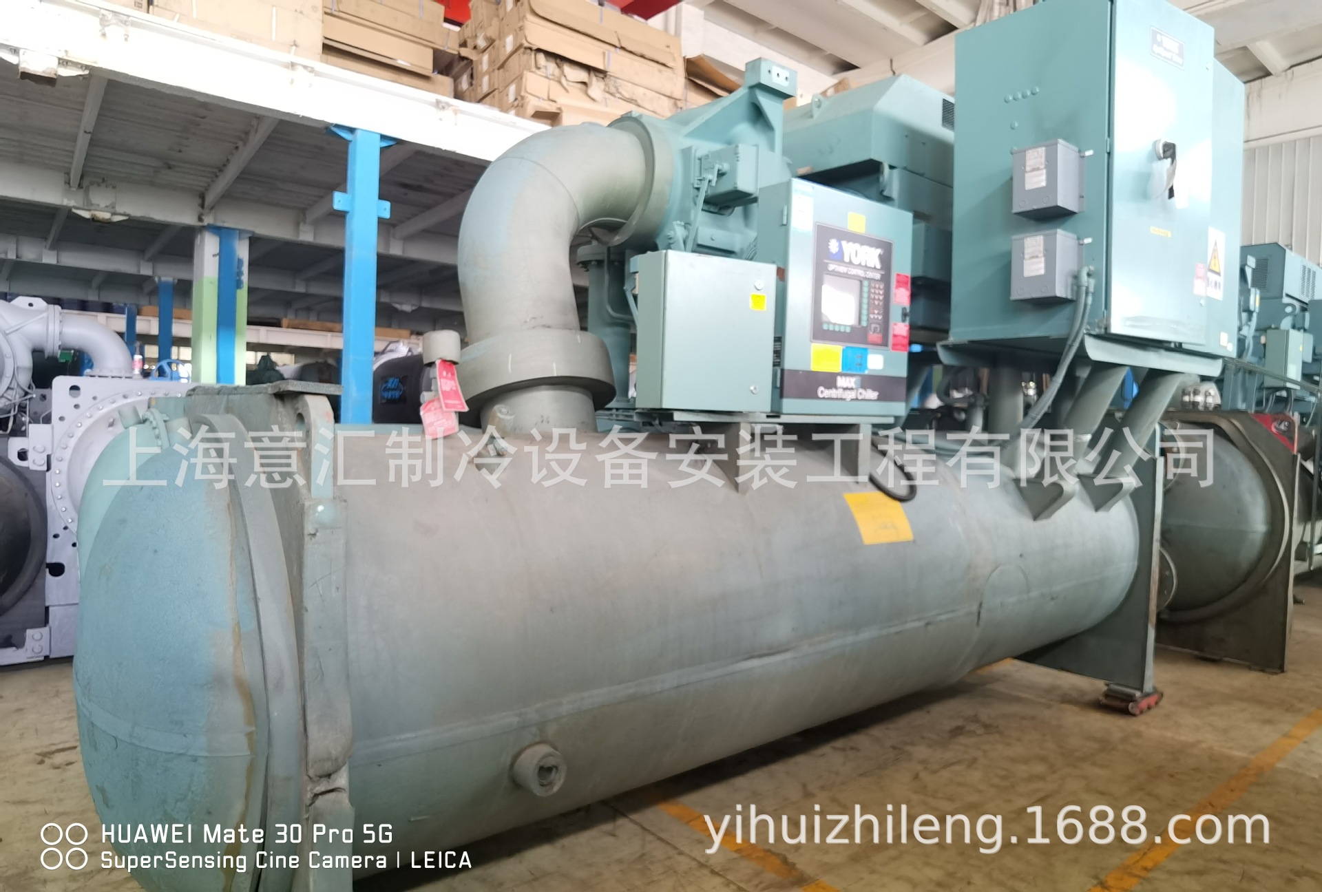 二手水冷离心机销售约克冷水机2638kw  750冷吨