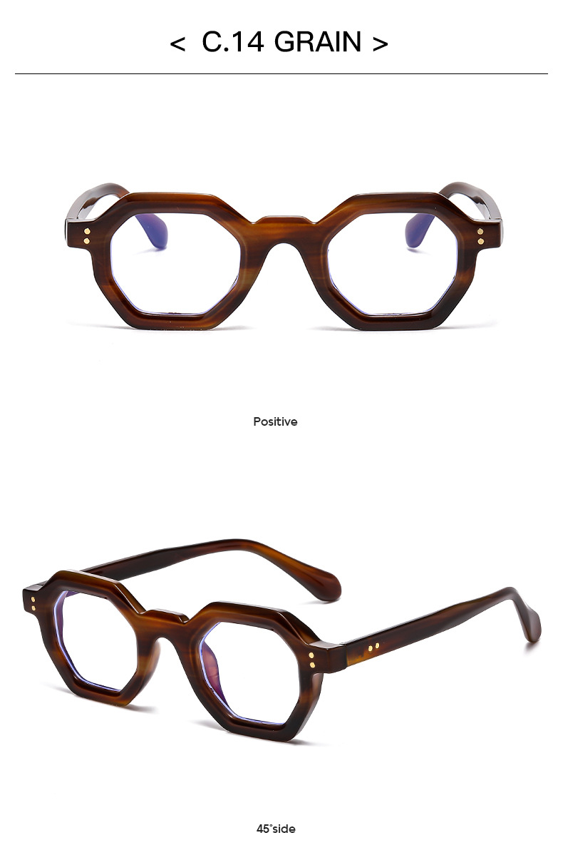55g Weight Full Frame Glasses Structure Sunglasses Classification Ac Lens Material Polygon Glasses Style Travel, Fishing Occasion Solid Color Pattern All Seasons Season Women's Gender Elegant, Lady, Simple Style Style Black Color Elegant Lady Simple Style Solid Color Ac Polygon Full Frame Optical Glasses 29