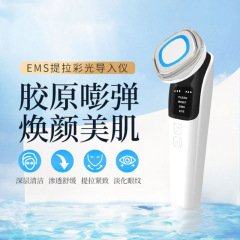 フォトフェイシャル美容器マイクロ電流顔プルアップマッサージ器温かい顔の導入器洗顔器
