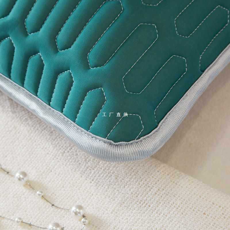 A5L Summer Latex Cooling Mattress Cover Double Pillowcase Set, 1.2m Couple Double Long Pillowcase, 1.5m Dual