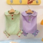 四脚夏季娃娃领可爱衣服