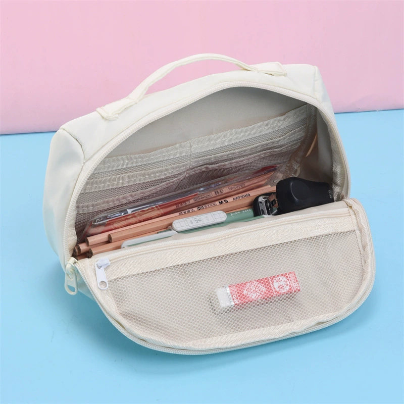 Новый стиль большой емкости ins с высокой значимостью пенал большой открытый многослойный канцелярский чехол для канцелярских товаров