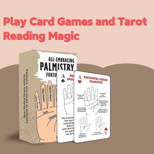 �F؛Palmistry Fortune Telling Playing Oracle Cards���������