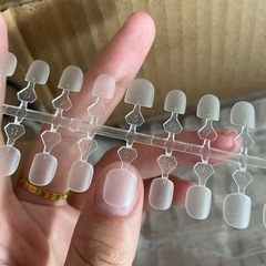 超薄兒童穿戴甲專用甲片 分碼短款指甲貼美甲片練習兒童甲片300片