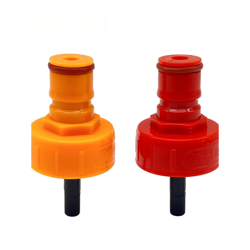 精酿啤机设备塑料可乐瓶碳化帽接头家酿发酵啤酒灌装接头KegLand