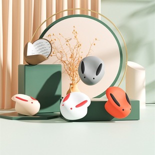 2024 Animal Rabbit Silicone Corner Protector Table Corner Anti-Collision Corner Protector Children's Anti-Collision Corner Baby Security Protection Supplies