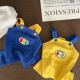 Spring and Autumn New Dogs and Cats Bib Pants Teddy Yorkshire Beaumi Bear Small Dog Four-Leg Pants Pet Clothes