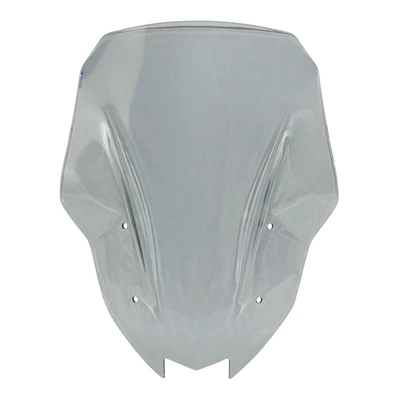 Suitable for Kawasaki Exotic Versys 650 22-24 Modified New Plus High Wind Windshield Goggles (Motorcycle front windshield) - smoke-gray