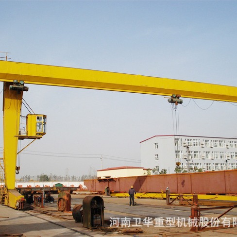 厂家生产  L型单主梁吊钩门式起重机  河南卫华