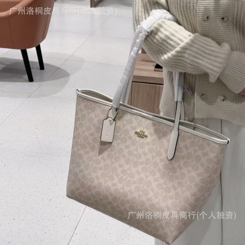 High-Quality Koujia City33 Classic Tote Bag, Large Capacity, Versatile, Simple, Underarm Handbag, Shoulder Bag for Women