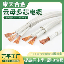 云母多芯耐火高温线GN500℃单芯2芯3芯4芯多芯耐高温电线电缆