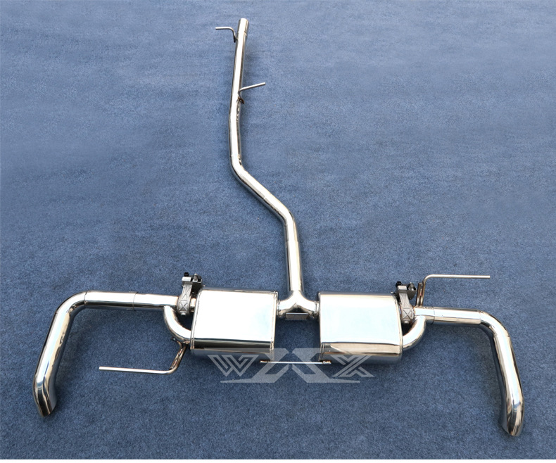 Suitable for Volkswagen Tiguan L Touang X Touareg Exhaust Pipe Modification Sound Wave Mid-tail Valve Explodes Street Running Sound