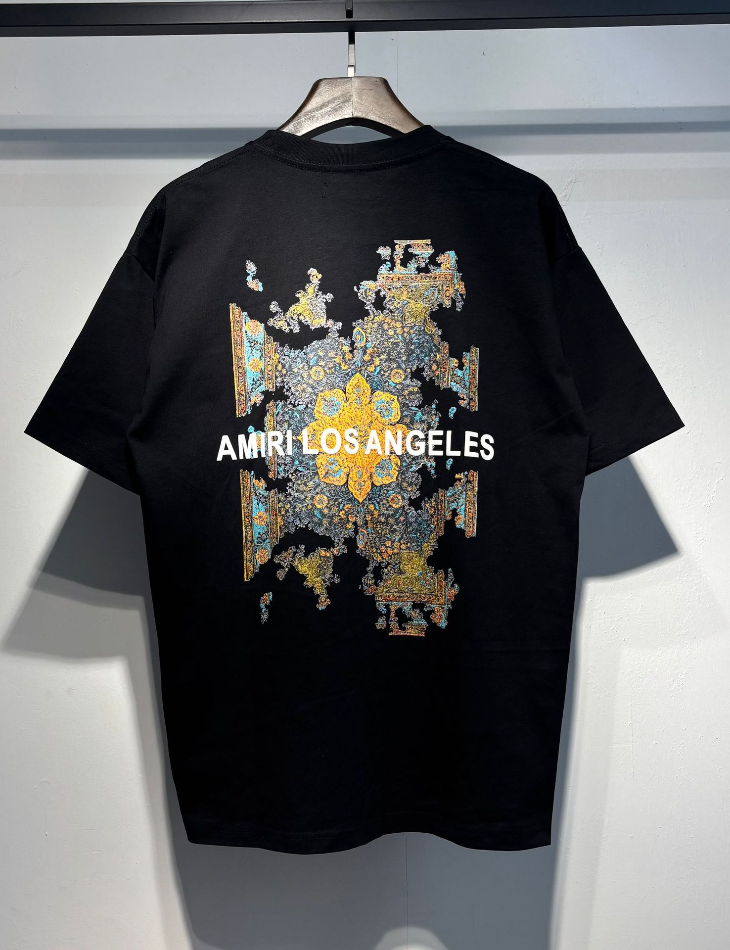 Verano nueva camiseta de manga corta impresa de letras suelta marca de moda hombre camiseta casual de media manga mujer