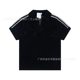 2025SS summer European and American fashion brand new small standard embroidery Edison Chen joint loose casual knitted short sleeve T-shirt