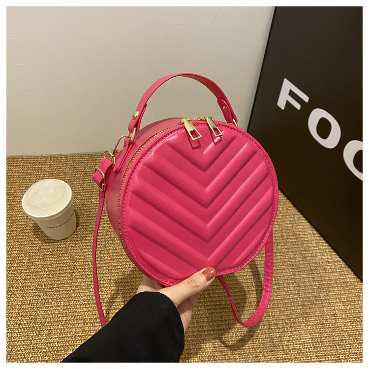 Femmes Petit Faux Cuir Couleur Unie De Base Fermeture Éclair Sac À Main display picture 8