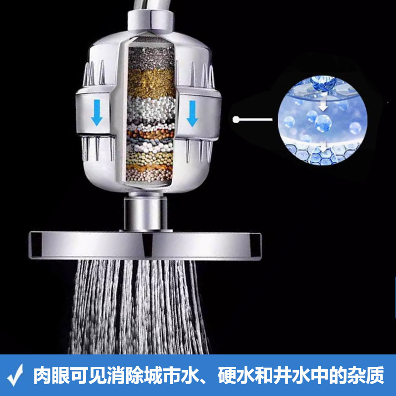 シャワー浄水器 8-10-15-20段階フィルターセット シャワー浄水器 シャワーフィルター クロスボーダー人気モデル|undefined
