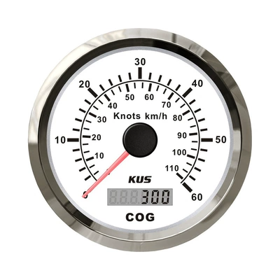 Universal for Ships and Yachts – automobile instrument - white-table-60knots