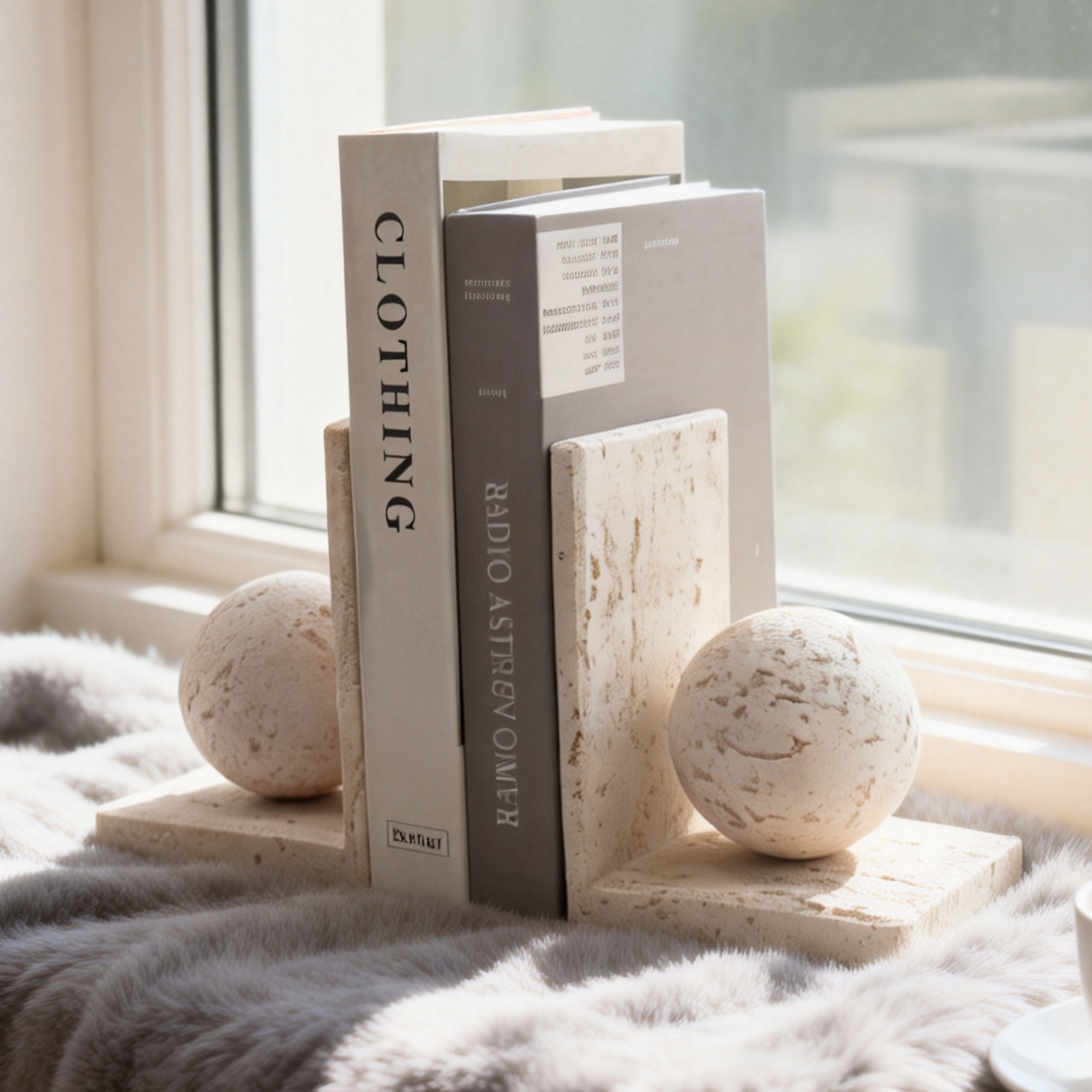 Desktop Book Stand Ornaments, Living Room, Study, Model Room, Imitation Marble Decorations, Resin Crafts, Cross-Border Hot Selling Products