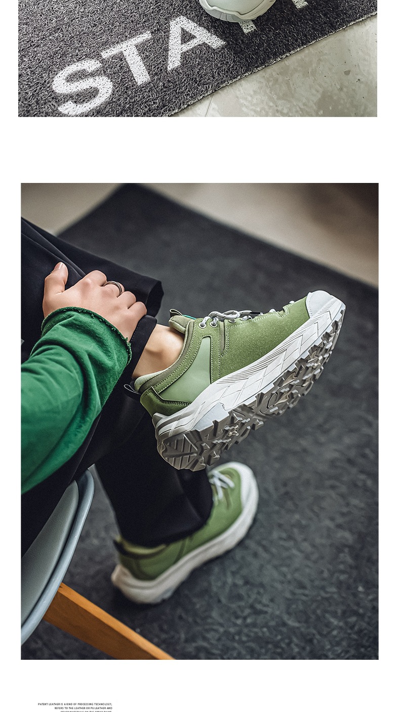 ShoeGlobe Frühjahr 2025 Neue Arbeitsschuhe für Herren: Rutschfest, abriebfest, mit dicker Sohle – ideal für Outdoor-Aktivitäten wie Wandern und andere Sportarten._voghion.com