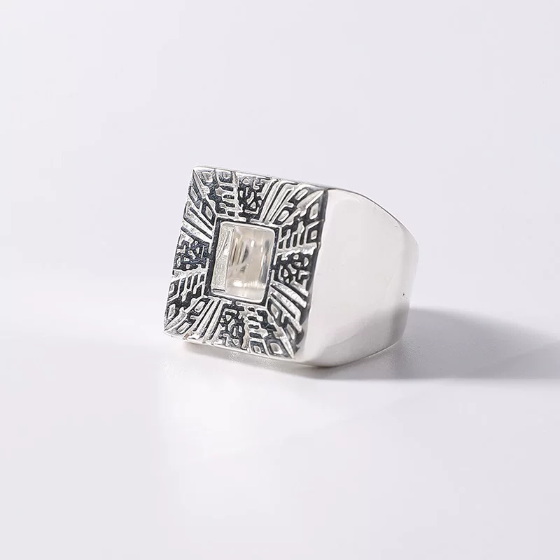 艺尚 Retro trend ring, square adjustable skateboard