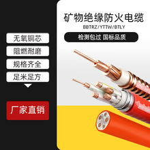 定制竹海YTTW軋紋礦物質絕緣銅芯硬電纜金屬護套銅芯低壓耐火電纜