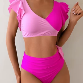 比基尼;连体泳衣;三件套泳装