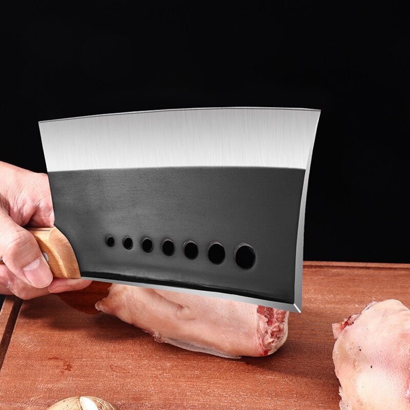 新型鍛造カット包丁家庭用カット両用ナイフ鋭利包丁キッチンスライス肉切り料理人専用刃物|undefined