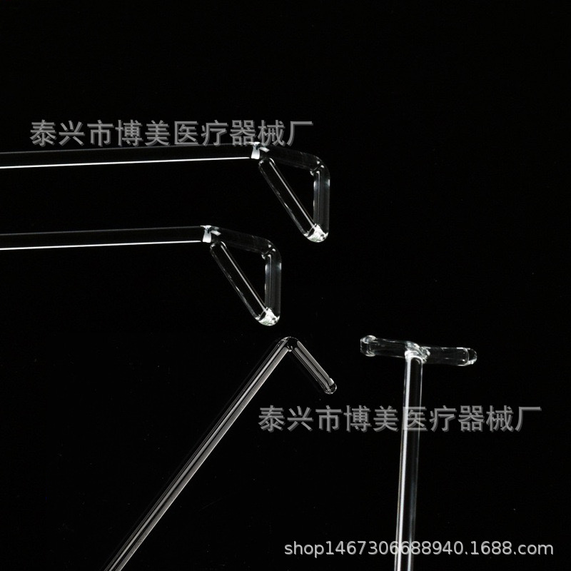 厂家直供三角形/L型/T型  玻璃涂布棒培养皿涂布棒实验耗材