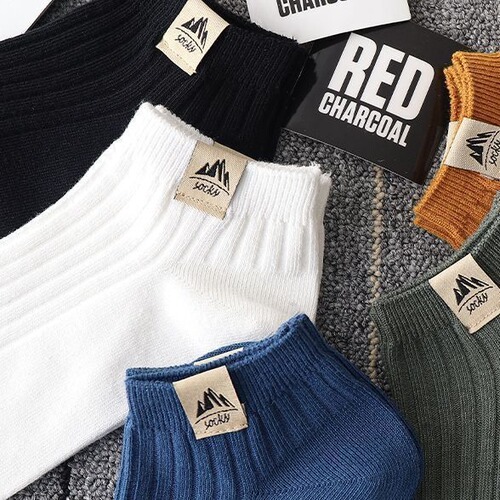 Zhuji men's anti-odor, sweat-absorbing short socks, thin short socks for spring and summer, low-top, shallow mouth, sports sweat-absorbing socks