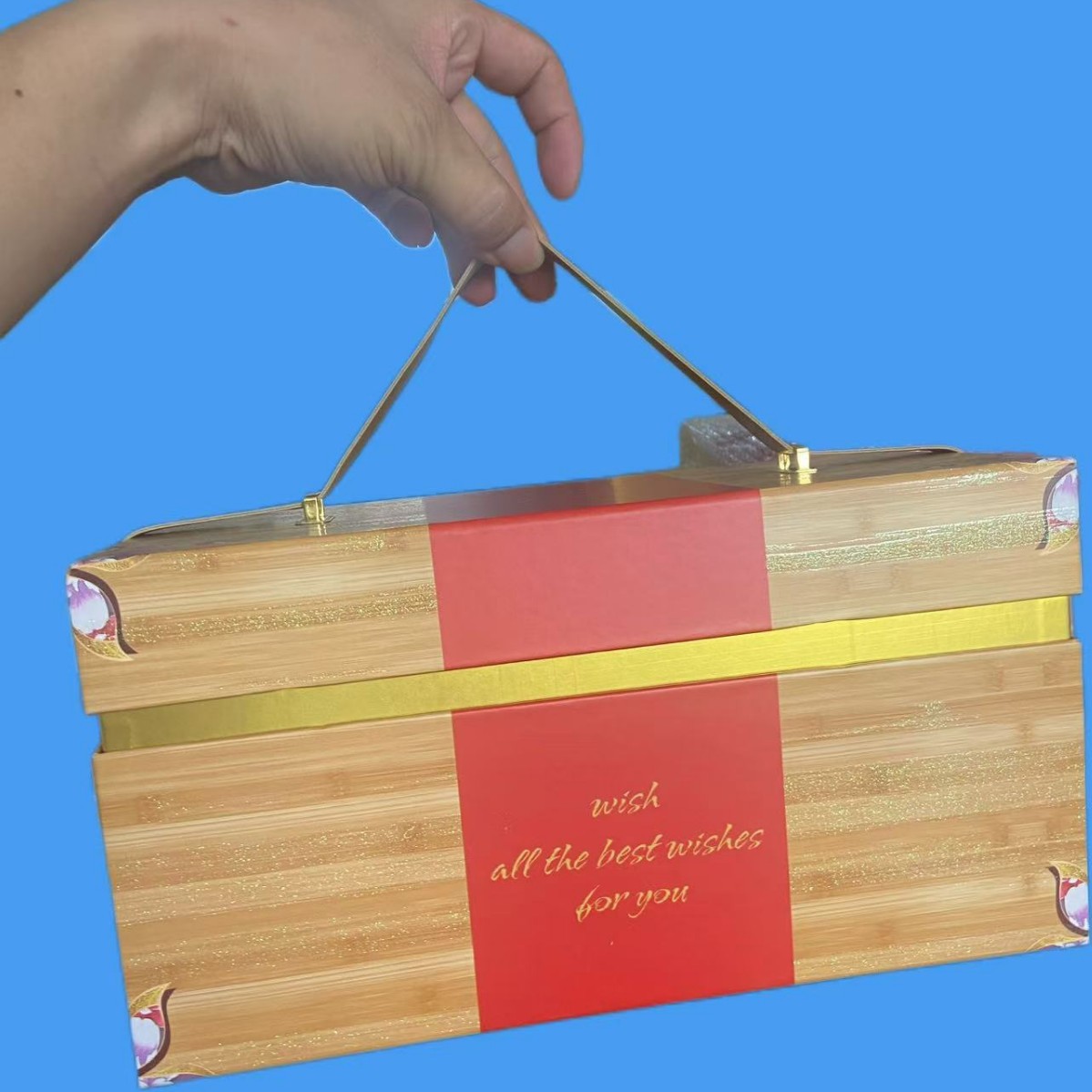 竹韵伴手礼礼盒新郎新娘喜糖盒婚庆中秋金榜题名礼品盒