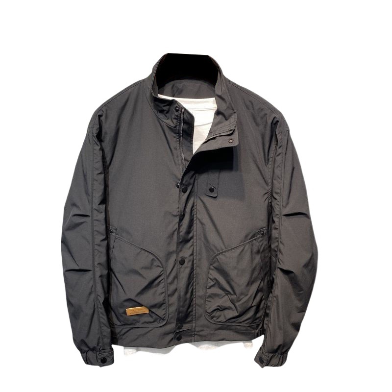 Purchase by Size Chart 2024 Spring New Stand up Collar Men's Loose Casual Jacket Youth Handsome Versatile Work Clothes Autumn/Winter_voghion.com