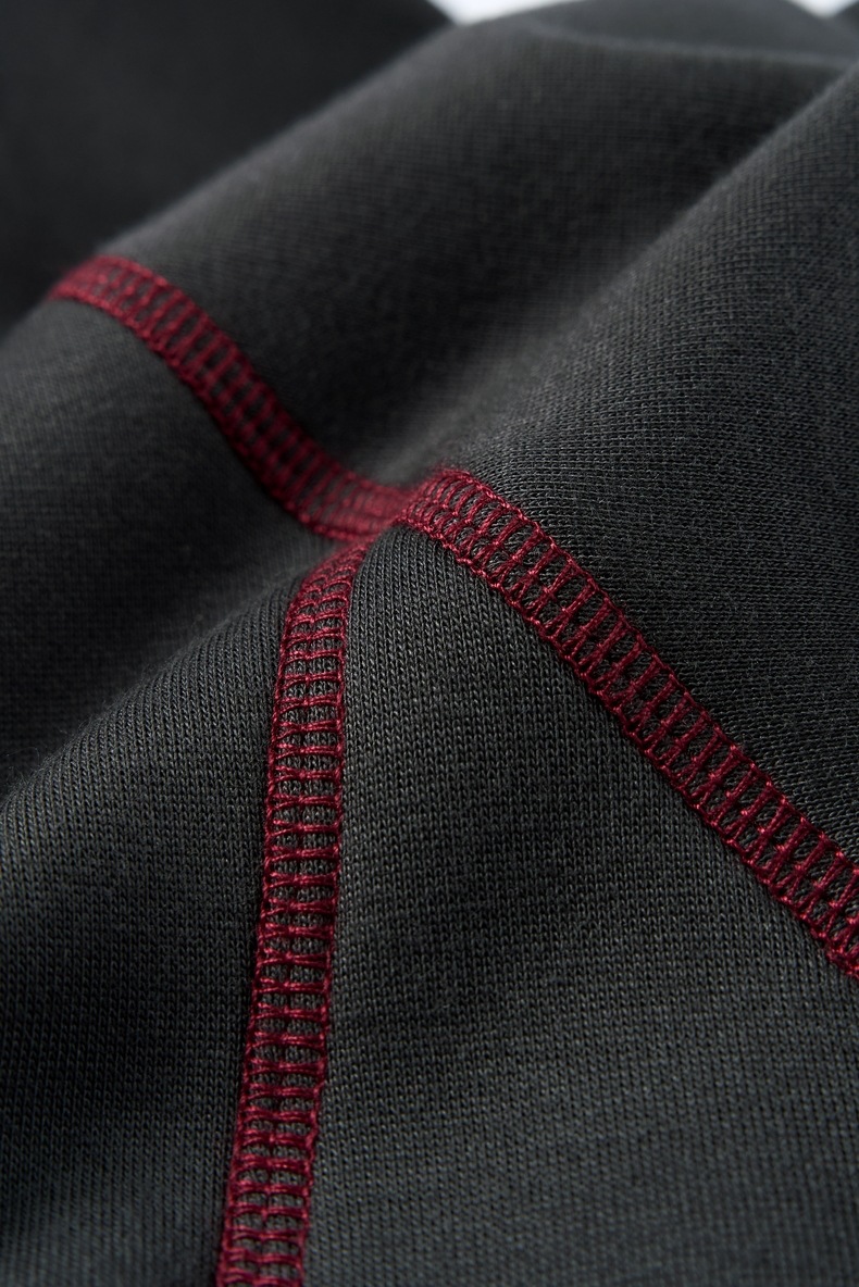 Inflation 325g Fleece Color-Block Zip Hoodie