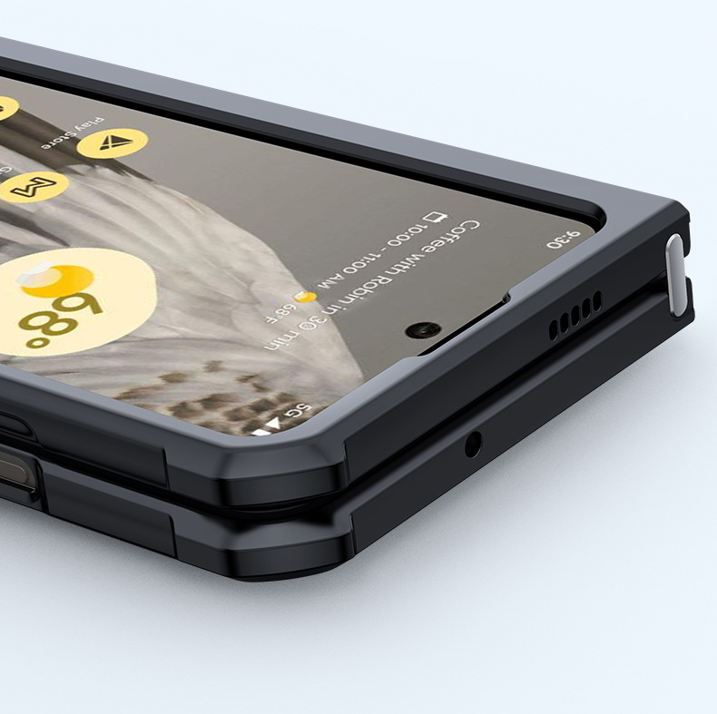 Google Pixel Fold Transparent Bumper Case by XUNDD®️ 9