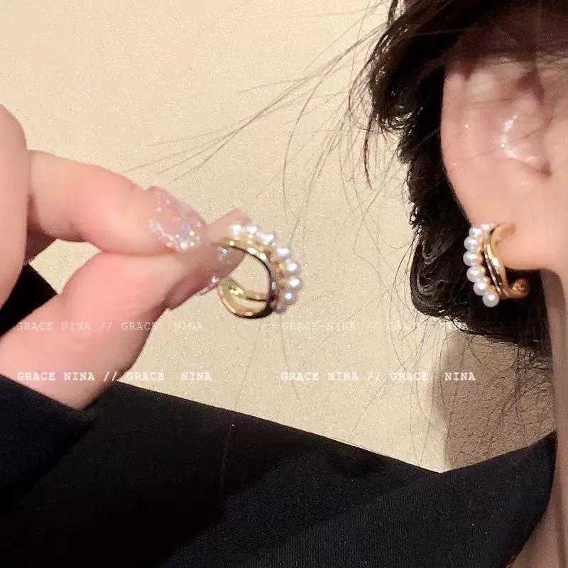Серебряная игла из жемчуга, циркония, модный универсальный дизайн серьг, образец серебра 925, высокий стиль качества, простой и элегантный дизайн