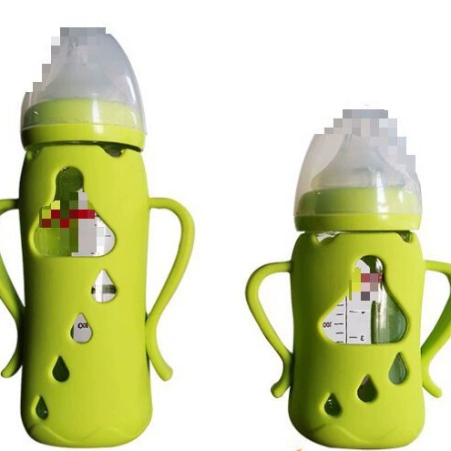 Подходит для той же модели детских бутылочек Beiyi, защитный чехол для детских бутылочек Beiyi, защитный чехол для детских бутылочек, аксессуары для детских бутылочек, силиконовый чехол.