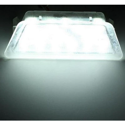 lights, transparent frame, 1 piece, a – License plate lamp