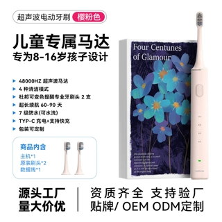 跨境电动牙刷软毛家用充电式多档位成人防水礼盒代发续航长护龈