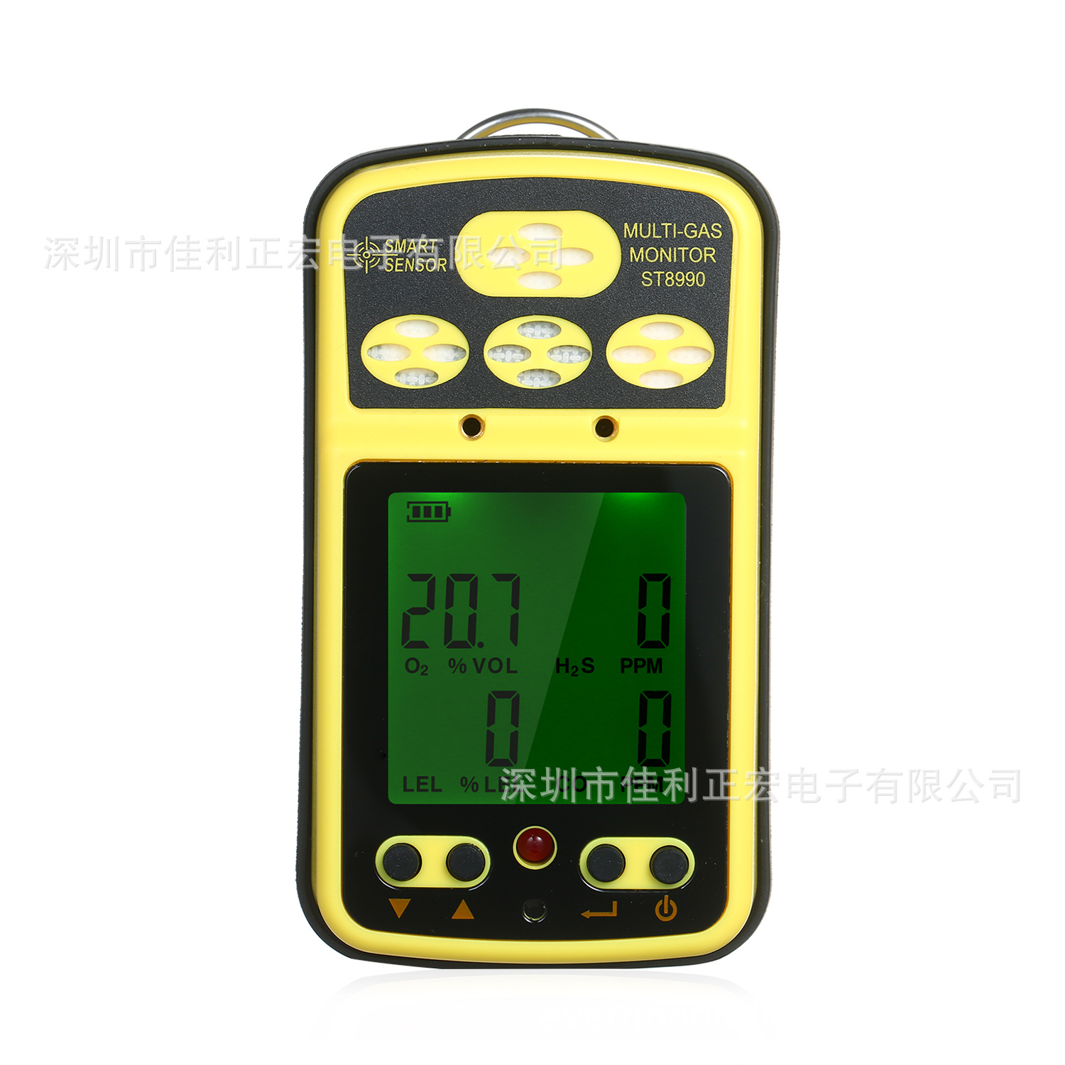 希玛ST8990四合一气体检测仪硫化氢一氧化碳可燃气氧气浓度