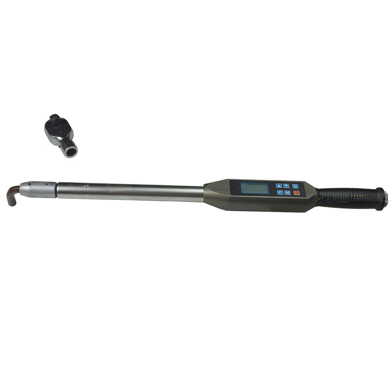 内六角数显扭力扳手800Nm 可调节数字扭矩扳手 管钳头力矩扳手