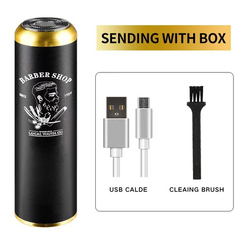 Cross-border mini electric shaver car beard shaver travel portable shaver USB rechargeable shaver