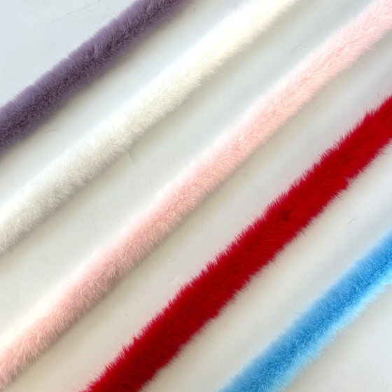 Supply imitation mink wool shoe bag cheongsam lace accessories clothing new raw edge accessories Chinese clothing children's clothing decoration